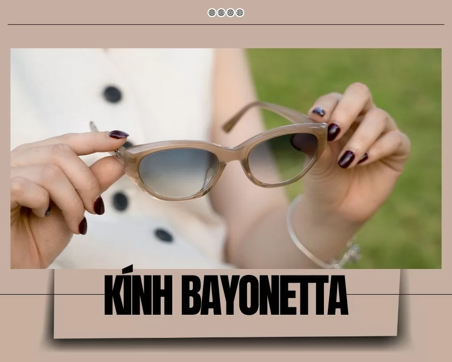 Mắt kính phong cách Bayonetta: Sự hồi sinh của xu hướng Y2K (1) Mắt kính Bayonetta sang trọng, quyến rũ