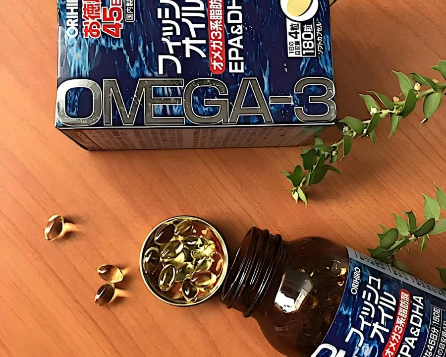 Dầu cá tốt cho mắt cận không? TOP 12 dầu cá tốt nhất 2025 (14) Viên dầu cá bổ mắt Omega 3 Orihiro