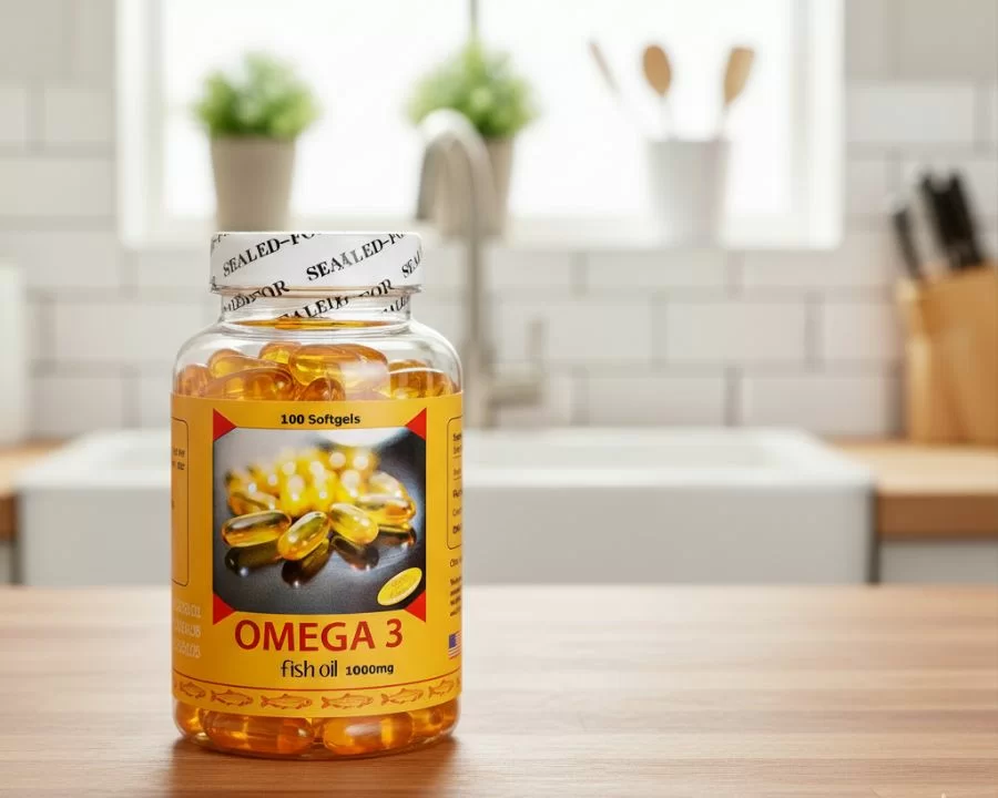 Dầu cá tốt cho mắt cận không? TOP 12 dầu cá tốt nhất 2025 (7) Omega-3 Fish Oil 1000mg Sirio Pharma
