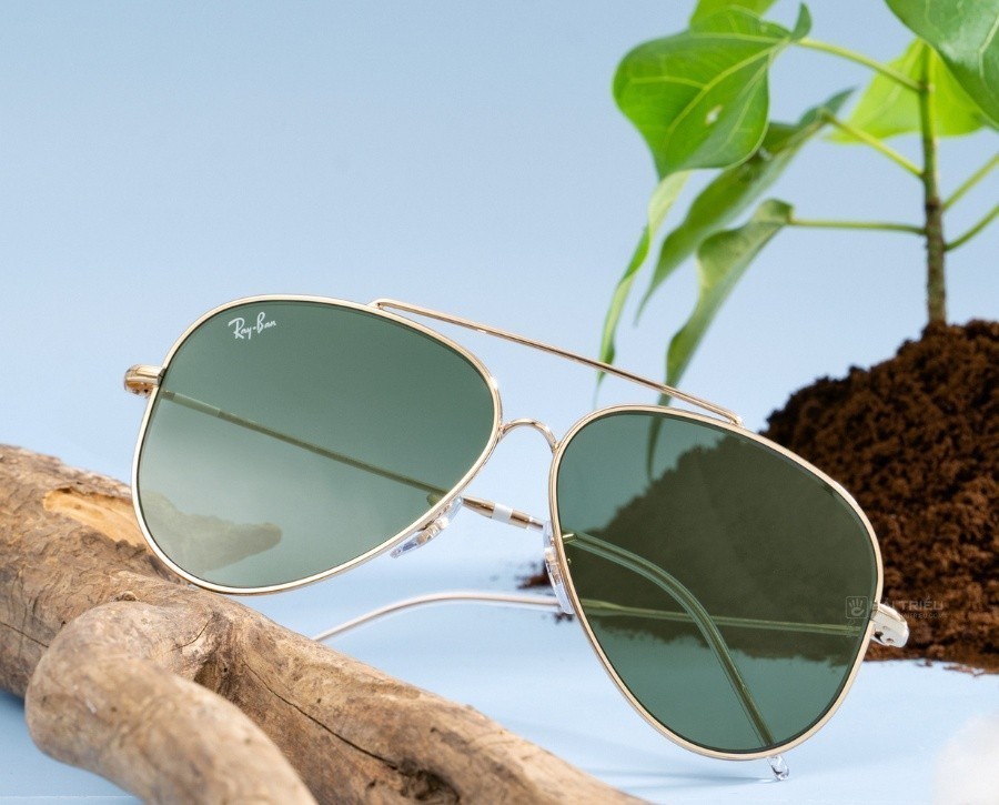 RayBan Aviator Reverse Unisex - Gọng Kim loại - Lọc tia UV - Mã 0RBR0101S_001VR_59 (8) Kính RayBan 0RBR0101S_001/VR_59 thân thiện với môi trường