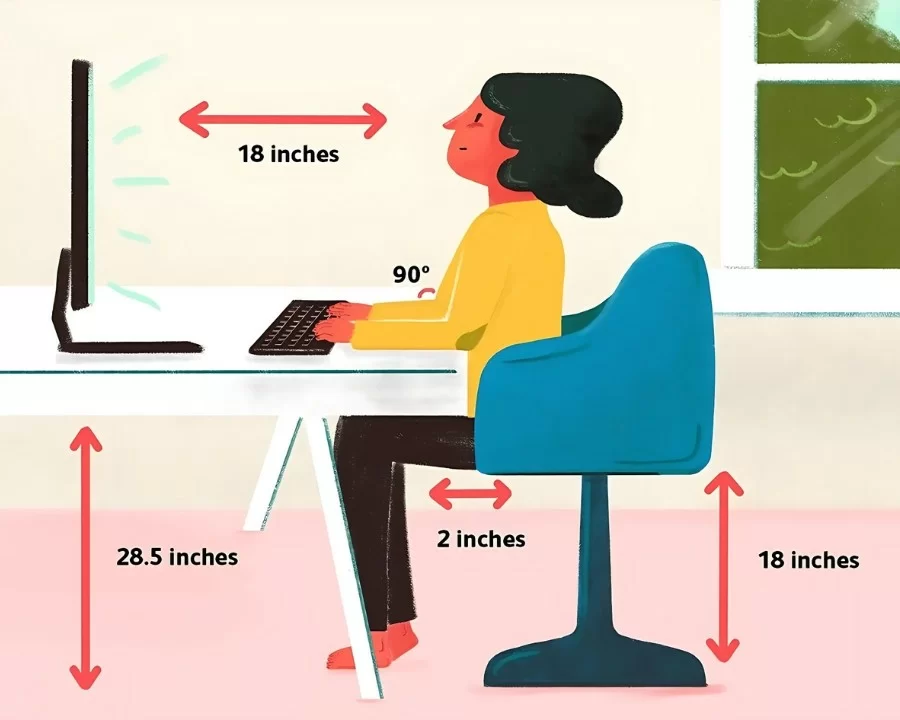 10 dấu hiệu của cận thị nhẹ, cách phòng ngừa mọi lứa tuổi (5) Duy trì khoảng cách an toàn khi đọc sách, màn hình điện thoại