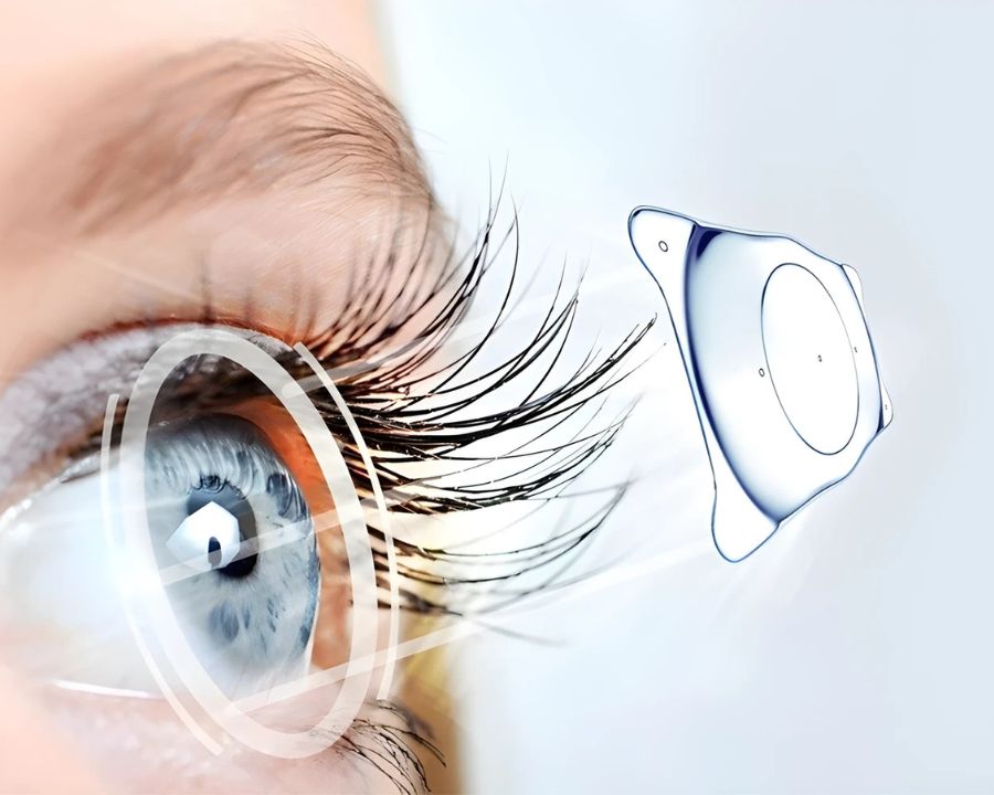 Mắt cận 10 độ có mổ được không? Phương pháp, chỉ định bác sĩ (8) So với các phương pháp khác, Phakic ít gây tác dụng phụ khô mắt.