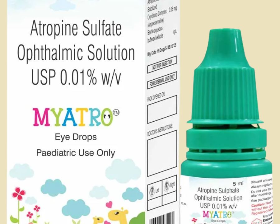 Cận thị ở trẻ em có chữa được không? Tư vấn A-Z cùng chuyên gia (5) Atropine 0.01% có thể giảm tới 59% tốc độ tăng độ so với nhóm không dùng thuốc