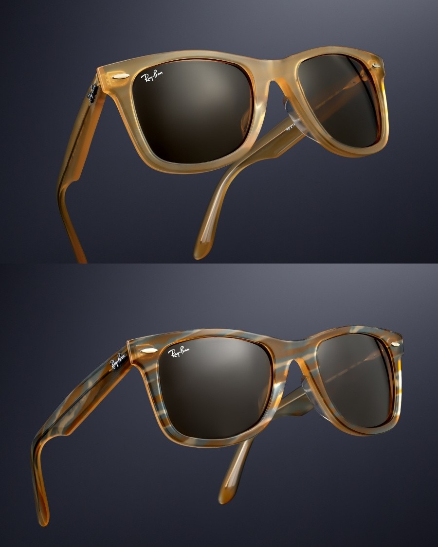 RayBan Original Wayfarer Change Unisex - Gọng nhựa Acetate - Đổi màu - 0RB2140F_140833_52 (6) mat kinh rayban 0rb2140f 140833 52 chinh hang 2 1