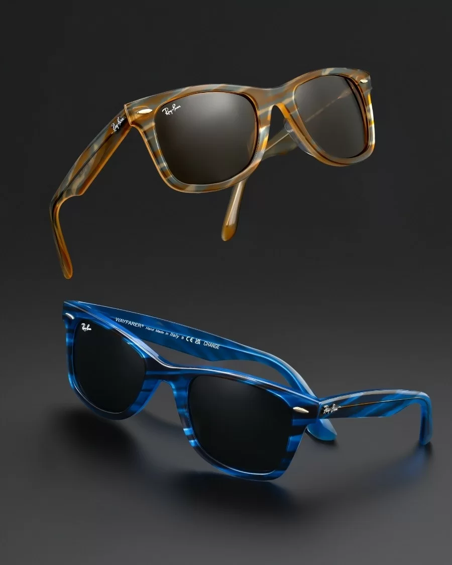 RayBan Original Wayfarer Change Unisex - Gọng nhựa Acetate - Đổi màu - 0RB2140F_1409B1_52 (5) Bộ sưu tập Wayfarer Change cùng 2 chiếc kính mát đổi màu đầu tiên