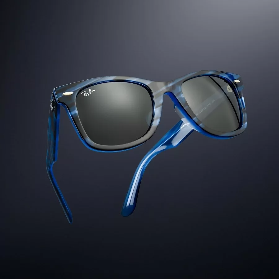 RayBan Original Wayfarer Change Unisex - Gọng kính nhựa Acetate - Đổi màu, Chống tia UV - 0RB2140F_1409B1_52 (6) Kính mát (Xanh Navy) Wayfarer Change đổi màu