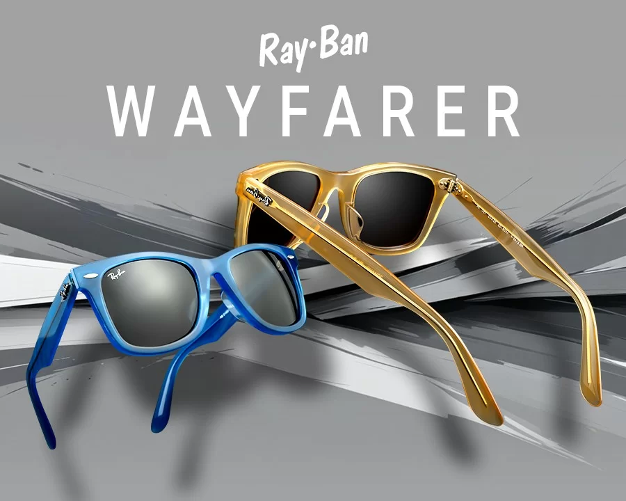 RayBan Wayfarer: Hơi thở cổ điển với khung hình thang đặc trưng (10) Bộ sưu tập RayBan Wayfarer cùng hai thiết kế kính mát đổi màu