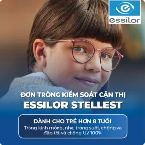 Tròng kính kiểm soát cận thị Essilor Stellest