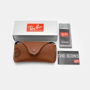 RayBan Chromance Aviator Nam - Gọng kính Kim loại - Chống tia UV, Phân cực - Mã 0RB3025_9196G3_62 (3) Hộp đựng mắt kính RayBan chính hãng