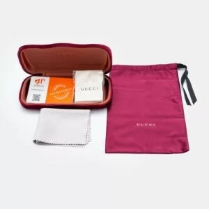 Gucci Nữ - Gọng kính Kim loại - Mã GG1564SA_61_001 (3) Hộp kính mát Gucci