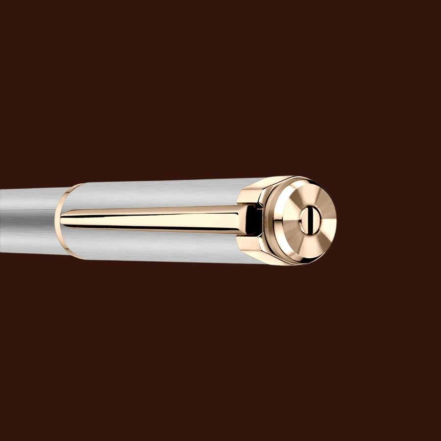 Chopard Nam - Gọng kính Gỗ hồng, Titanium, Mạ vàng - Limited Edition 150 mẫu - Mã VCHL38J_08FC (7) Bút bi cổ điển lấy từ BST Alpine Eagle