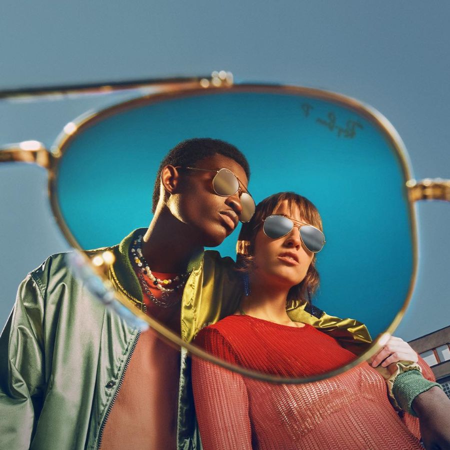 RayBan Chromance Aviator Nam - Gọng kính Kim loại - Chống tia UV, Phân cực - Mã 0RB3025_9196G3_62 (4) Mắt kính RayBan Chromance với tầm nhìn sắc nét và chân thật