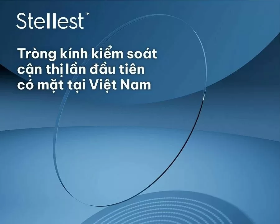 TOP 5+ cách giảm độ cận hiệu quả, bí quyết từ chuyên gia (4) Tròng Kính Essilor Stellest có thể làm chậm tiến triển cận thị lên tới 67%