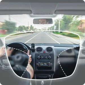 Tầm nhìn của tròng kính TOG Solace 3D
