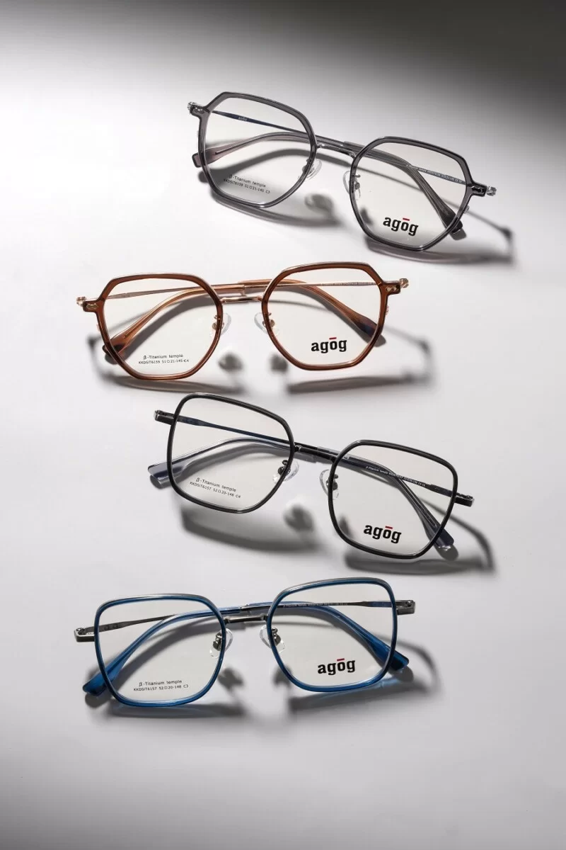 Agog Pengonal Nam - Gọng kính Titanium - Mã 7516TiSDKK-C3 (6) Bộ sưu tập mắt kính Agog siêu bền