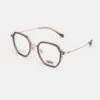 Agog Hexgonal Unisex - Gọng kính Titanium - Mã 9516TiSDKK-C4 (22) Ảnh góc nghiêng gọng kính Agog 9516TiSDKK-C4 chính hãng 100%.