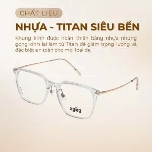 Chất liệu gọng kính Agog 1015-C3