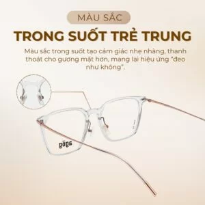 Màu gọng kính Agog 1015-C3