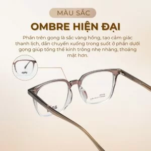 Agog Unisex - Gọng kính Nhựa - Mã 1706AXKK-C2 (3) Màu gọng kính Agog 1706AXKK-C2