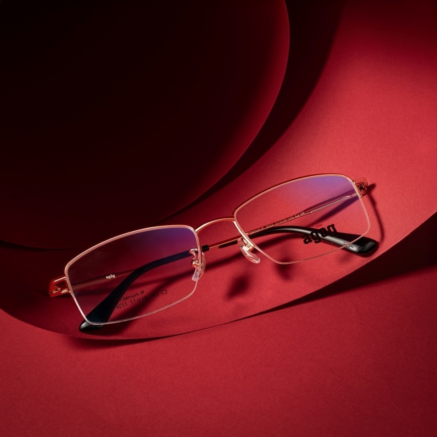 Agog Nam - Gọng kính Titanium - Mã 5509-C2 (8) Chất liệu Titanium siêu nhẹ