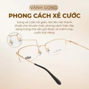 Agog Nam - Gọng kính Titanium - Mã 5509-C2 (3) Vành gọng kính Agog 5509-C2