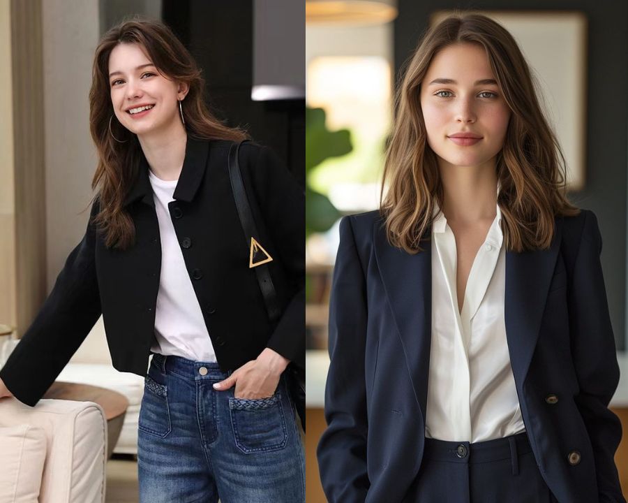 Trang phục công sở và trang phục dạo phố thường ngày - ảnh 6