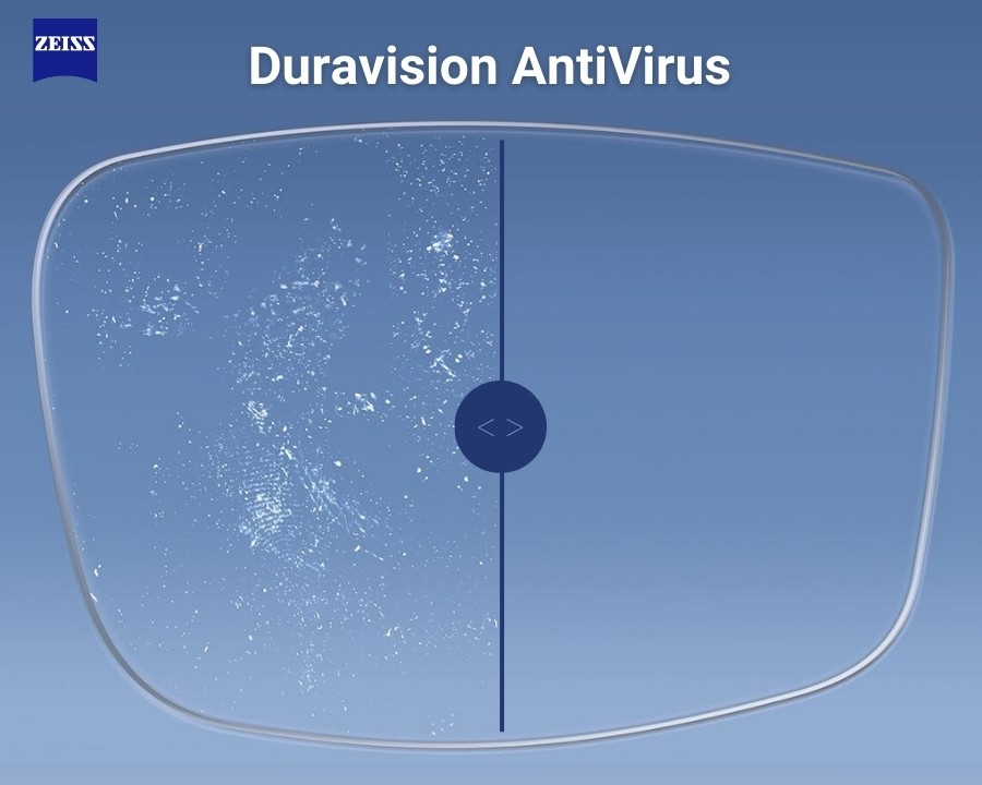 Zeiss DuraVision AntiVirus - Bí mật về lớp phủ kháng khuẩn (1) Duravision antivirus cover thay the