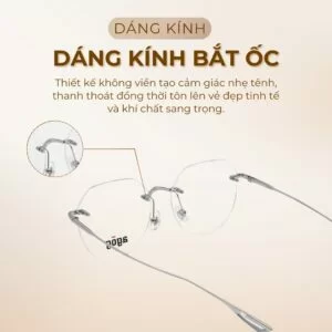 Dáng gọng kính Agog 7209TTSYK-C2 chính hãng 100%