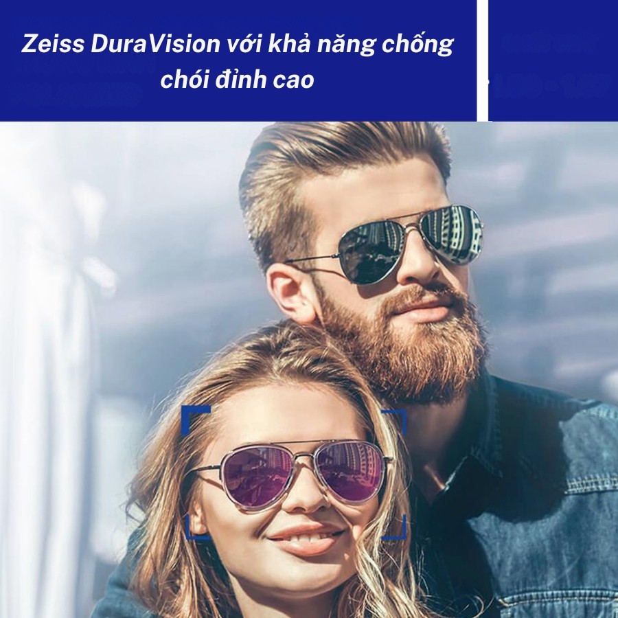 Zeiss DuraVision là gì? Công nghệ váng phủ hàng đầu của Đức (5) Cận cảnh lớp phủ chống lóa Zeiss DuraVision Platinum UV là dòng lớp phủ cao cấp nhất của Zeiss