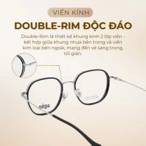 Viền kính Agog 6516TISDKK-C1