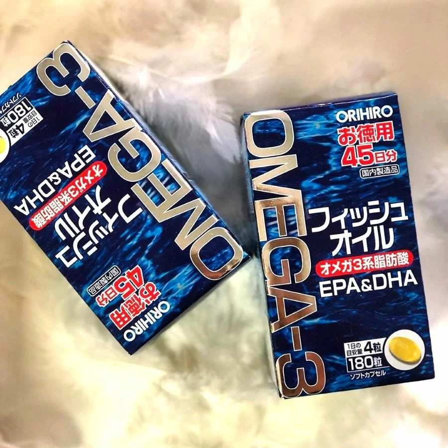 TOP 17 thuốc bổ mắt tốt cho người cận thị, giá lưu ý dùng (17) Thuốc bổ mắt Omega 3 Orihiro