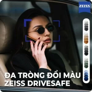 Đa tròng đổi màu Zeiss DriveSafe