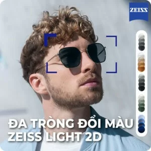 Đa tròng đổi màu Zeiss Light 2 3D chính hãng 100%