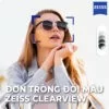 Đơn tròng đổi màu Zeiss ClearView chính hãng 100%