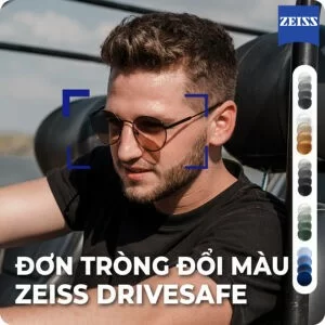 Đơn tròng đổi màu Zeiss DriveSafe