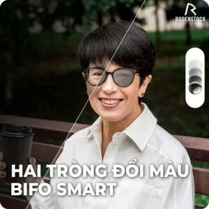 Hai tròng đổi màu Rodenstock Bifo Smart chính hãng 100%