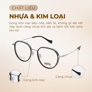 Chất liệu Agog 5516TISDKK-C4 nhựa kim loại siêu bền