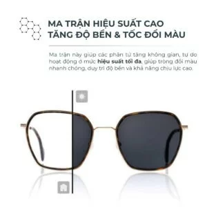 (Đơn tròng đánh) Zeiss ClearView Photofusion X - Tròng kính đổi màu chống ánh sáng xanh ưu việt - Thế hệ 2023 (3) Độ bền và tốc dộ đổi màu của Zeiss Photofusion
