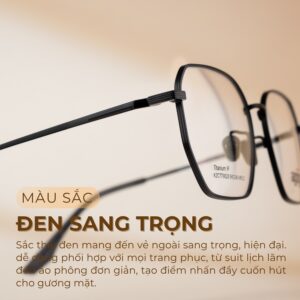 Agog 0209TTCZK-C1 nổi bật với gam đen sang trọng