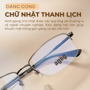 Dáng gọng chữ nhật thanh lịch