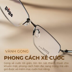 Agog 5509-C3 phong cách vành gọng xẻ cước