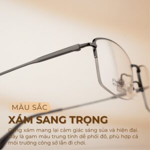 Màu sắc xám sang trọng