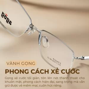 Agog 5509-C3 phong cách vành gọng xẻ cước