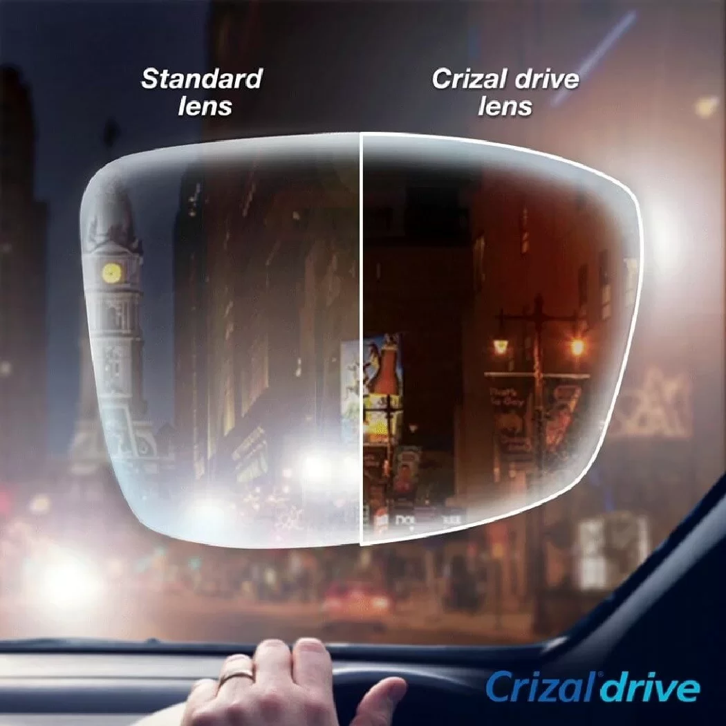 Đa tròng Varilux hoàn toàn phù hợp cho việc lái xe, và bạn có thể kết hợp với lớp phủ Crizal Drive để nâng cao hiệu quả
