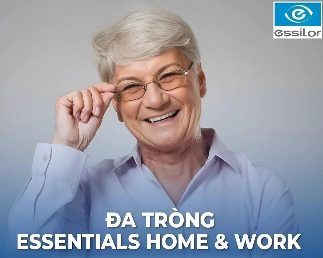 Essilor Essentials Home & Work kính đa tròng cao cấp đến từ Pháp - ảnh 6