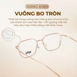 Dáng gọng kính Agog 2876-C03 chính hãng 100%