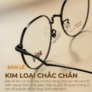 Gọng kính Agog 2906MCZK-C1 kim loại bền bỉ