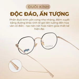 Đuôi gọng kính Agog 9007iSCZK-C2 chính hãng 100%
