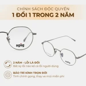 Chính sách bảo hành gọng kính Agog 9007ISCZK-C3