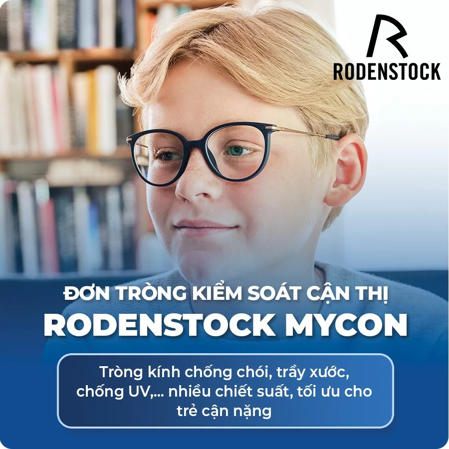 Tròng kính kiểm soát tiến triển cận thị MyCon